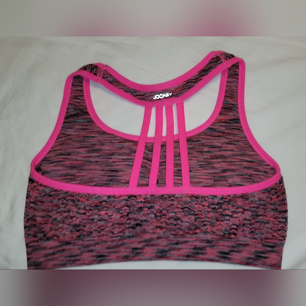 Pink Jockey Women's Sports Bra